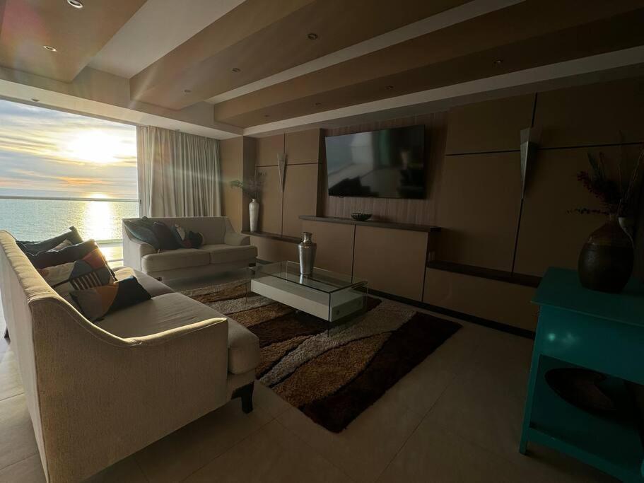 Ferienwohnung Departamento De Lujo Vista Al Mar Piso 15 Mazatlán Exterior foto