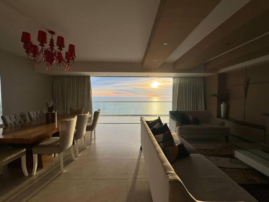 Ferienwohnung Departamento De Lujo Vista Al Mar Piso 15 Mazatlán Exterior foto